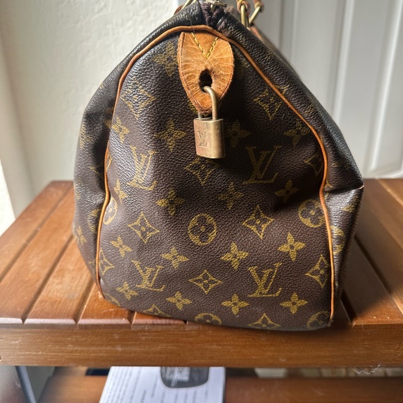 Vintage Louis Vuitton Monogram Canvas Handbag - Picture 3 of 5